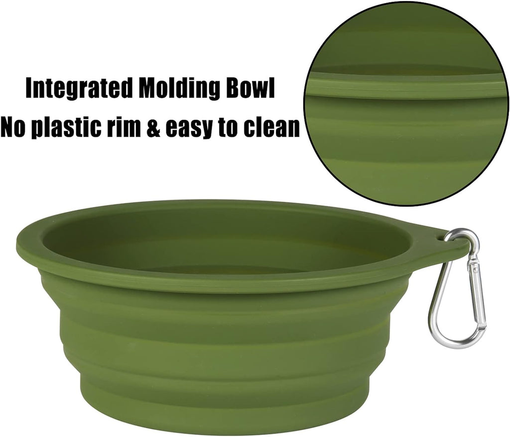 SLSON 2 Pack Dog Collapsible Bowl Large Portable | PetNestUK