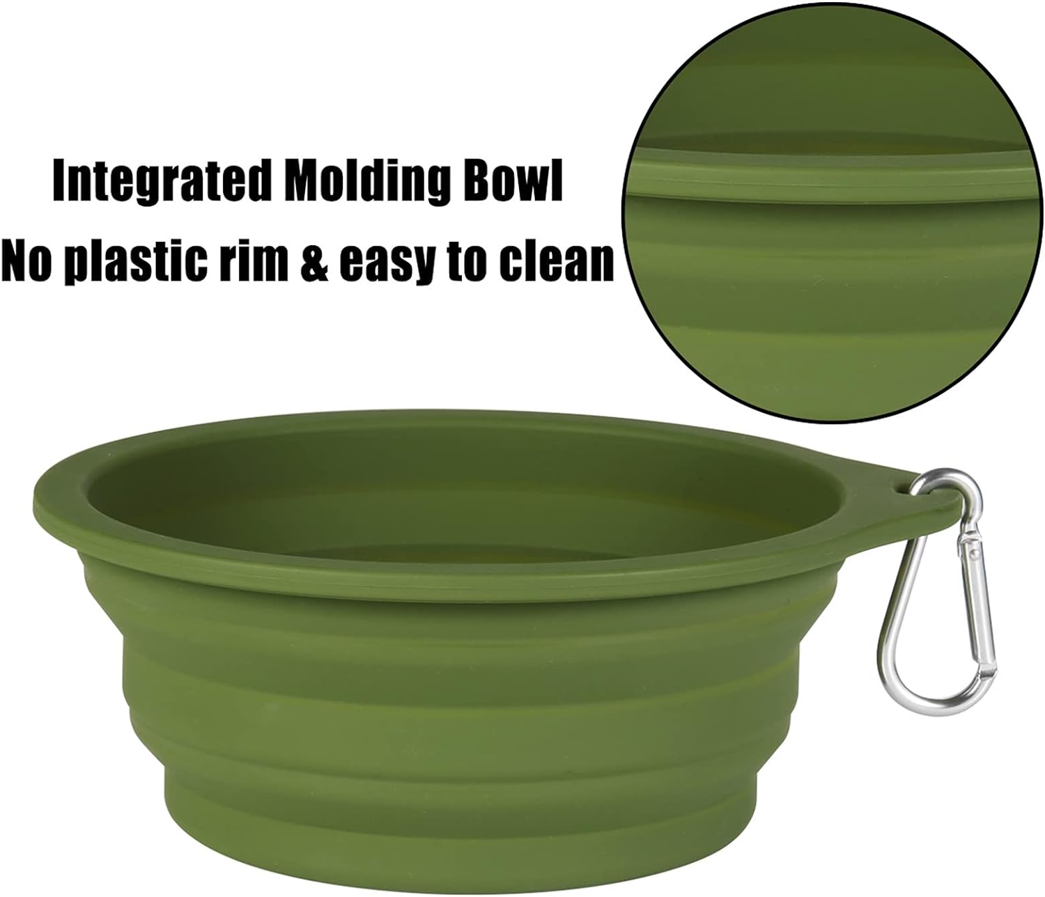 SLSON 2 Pack Dog Collapsible Bowl Large Portable | PetNestUK