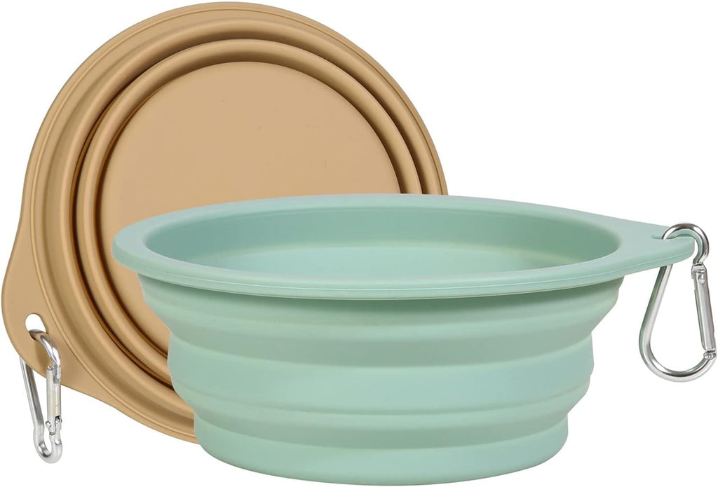 SLSON 2 Pack Dog Collapsible Bowl Large Portable | PetNestUK