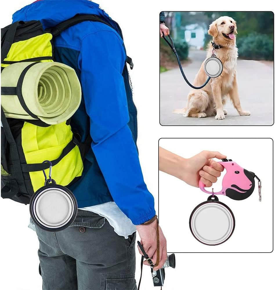 Collapsible Dog Bowl,Collapsible Dog Water Bowls | PetNestUK