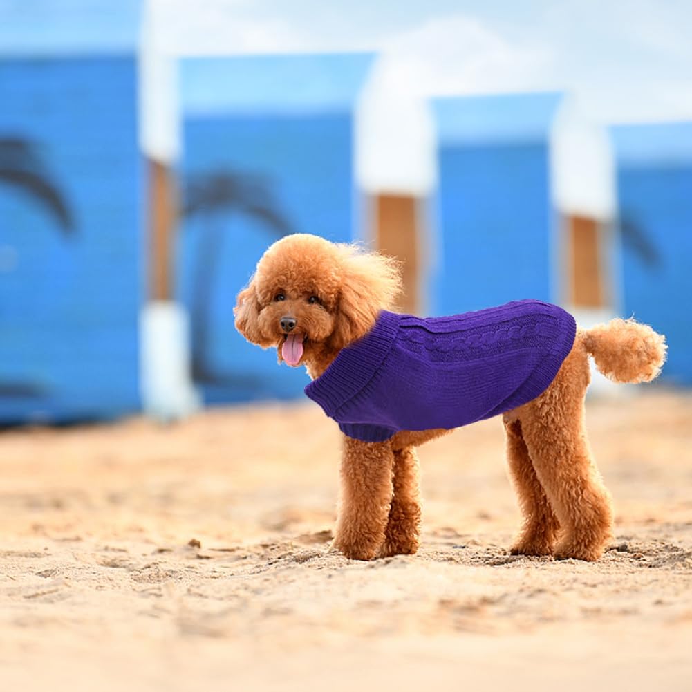 Knitted Jumper for Small Dogs