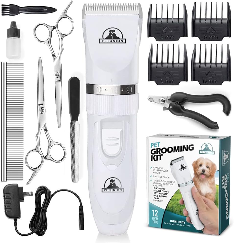 Pet UnionProfessional Dog Grooming Kit | PetNestUK