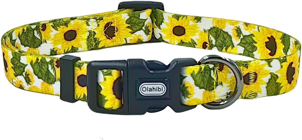 Olahibi Patterned Dog Collar and Lead Sets