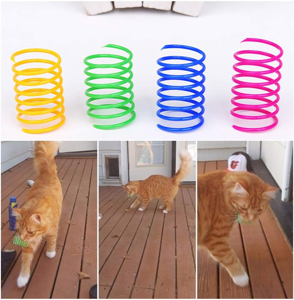 Andiker Cat Spring 12pcs, Cat Interactive Toy to | PetNestUK