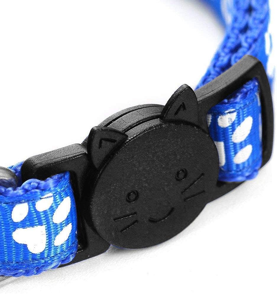 Reflective Cat Collars with Bells, Safe Quick | PetNestUK