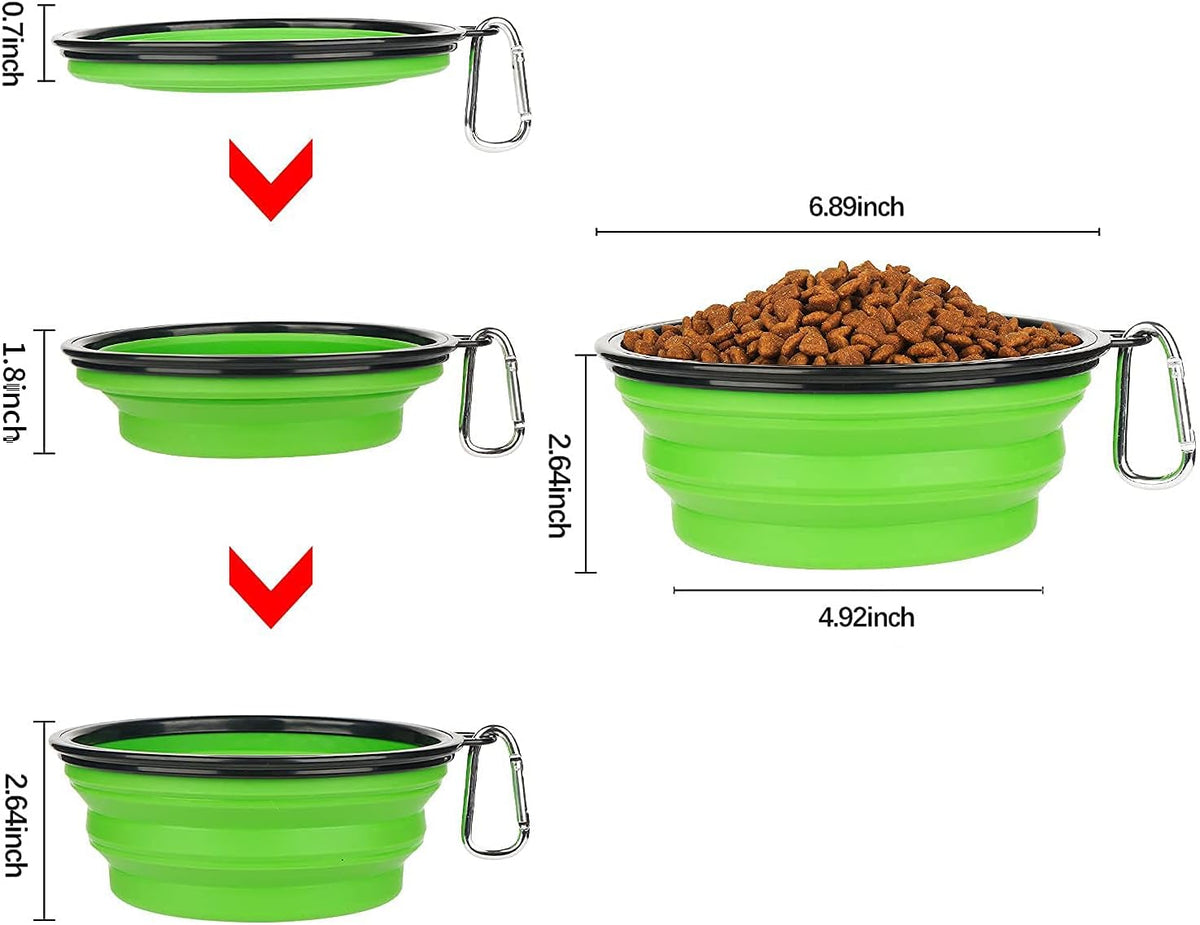 Coolon Collapsible Travel Bowls for Pets