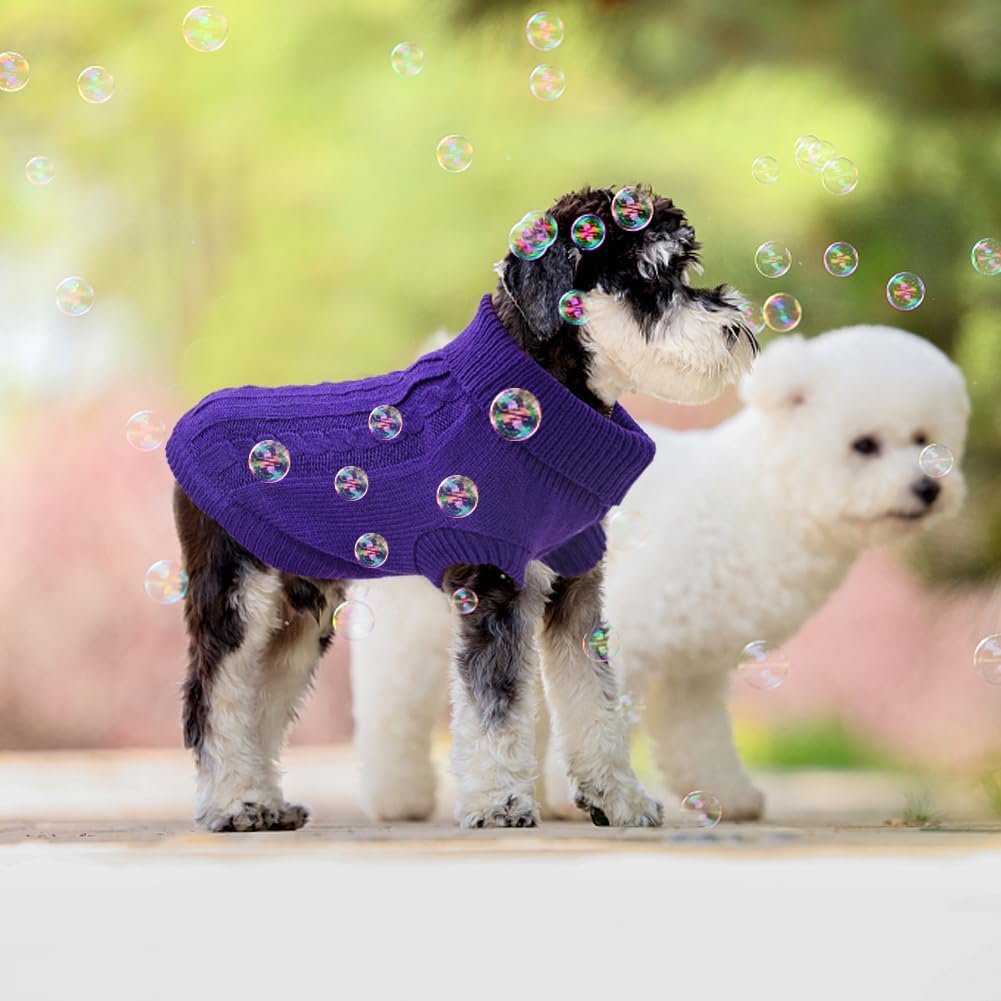 Small Dog Jumper, Warm Puppy Sweater for Small | PetNestUK