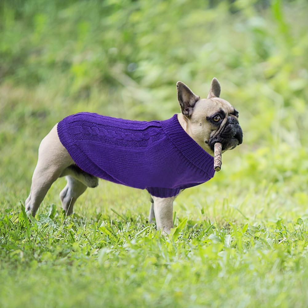 Small Dog Jumper, Warm Puppy Sweater for Small | PetNestUK