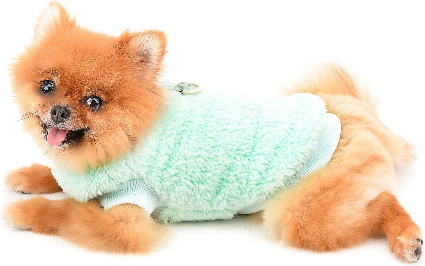 SMALLLEE_LUCKY_STORE Pet Sherpa Fleece Jumper | PetNestUK