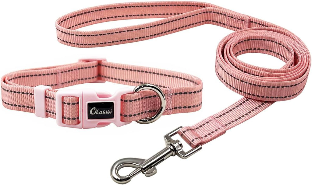 Olahibi Patterned Dog Collar and Lead Sets