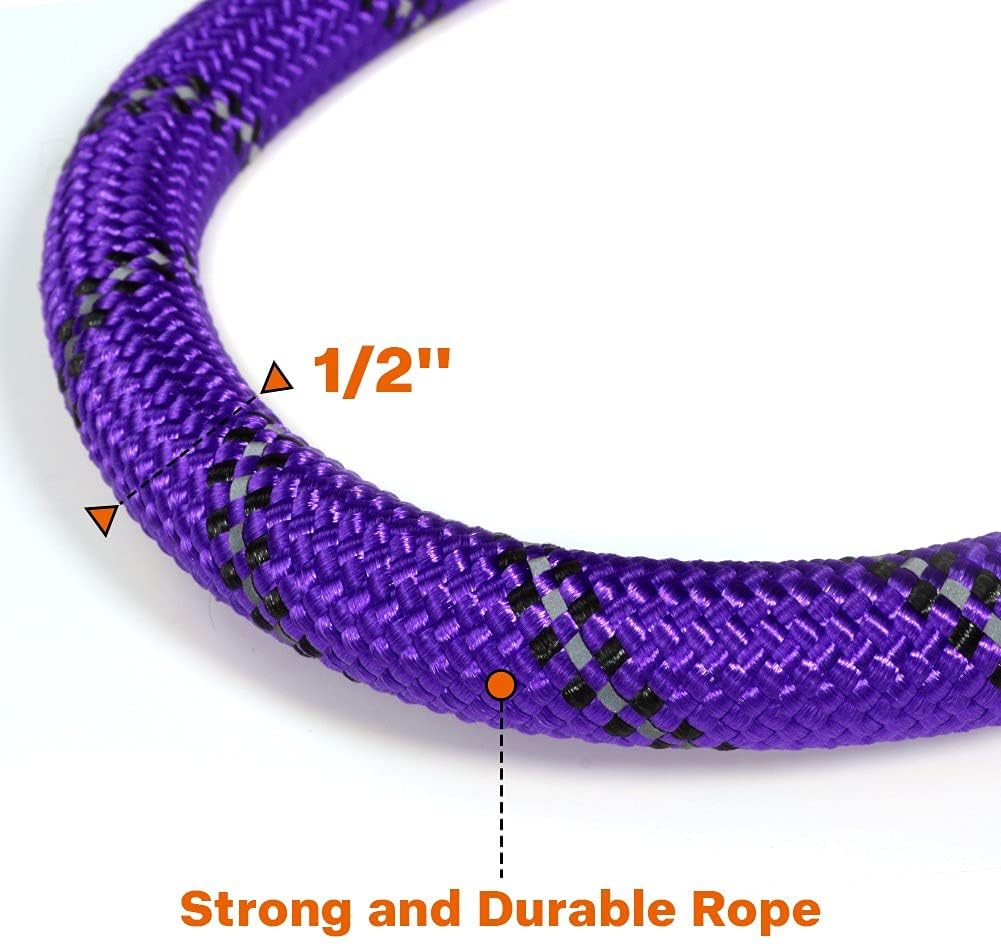 Taglory Rope Dog Lead with Soft Padded Handle, | PetNestUK