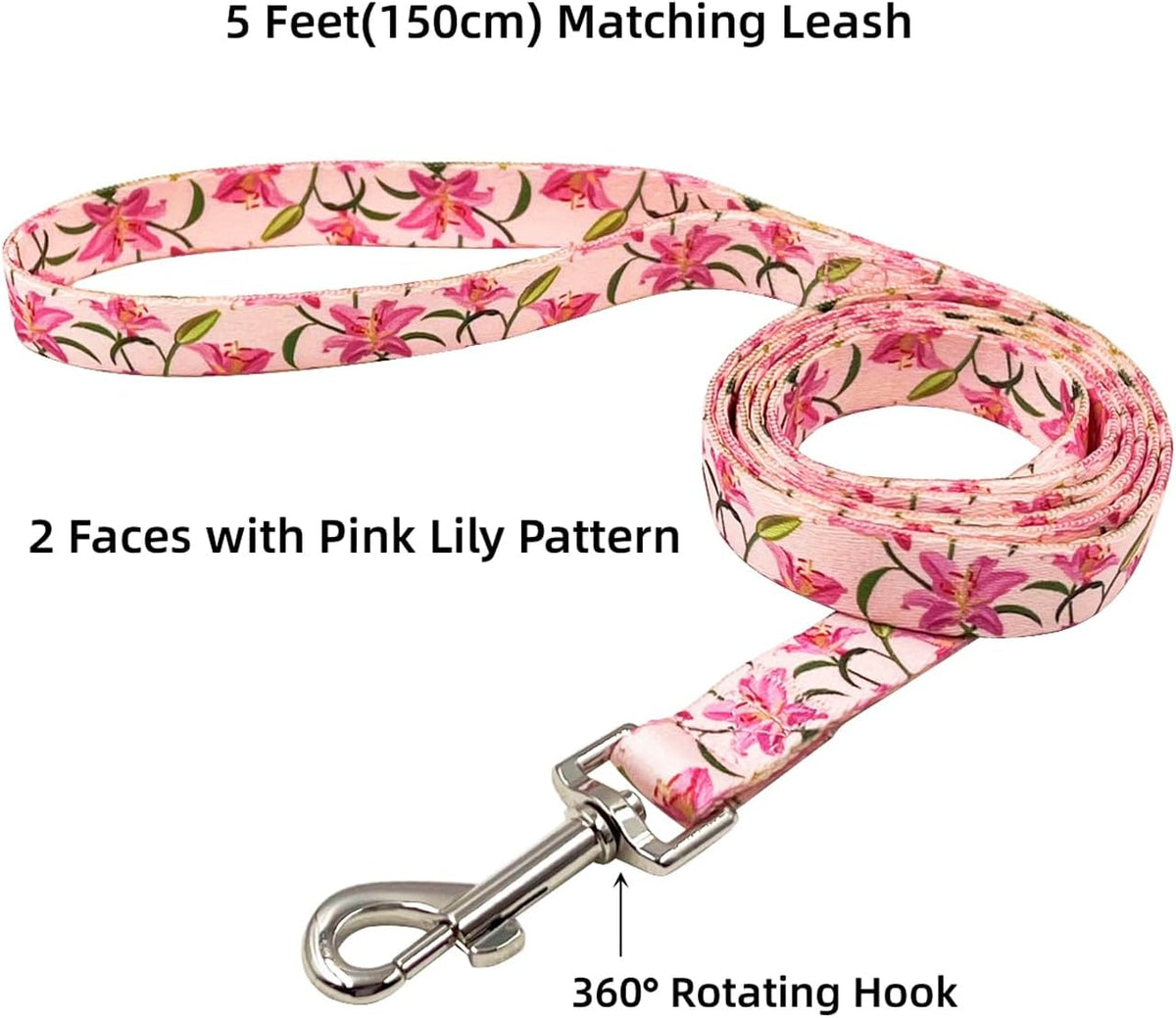 Olahibi Patterned Dog Collar and Lead Sets