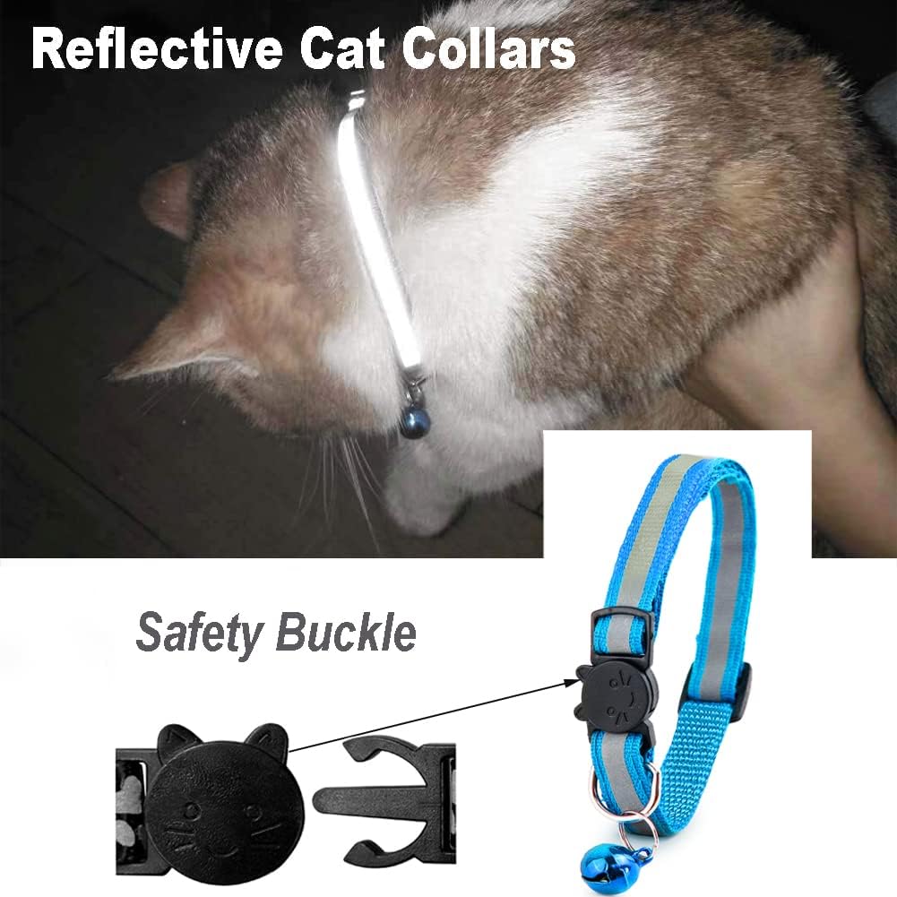 GingerUPer Cat Collars Quick Release,Reflective | PetNestUK