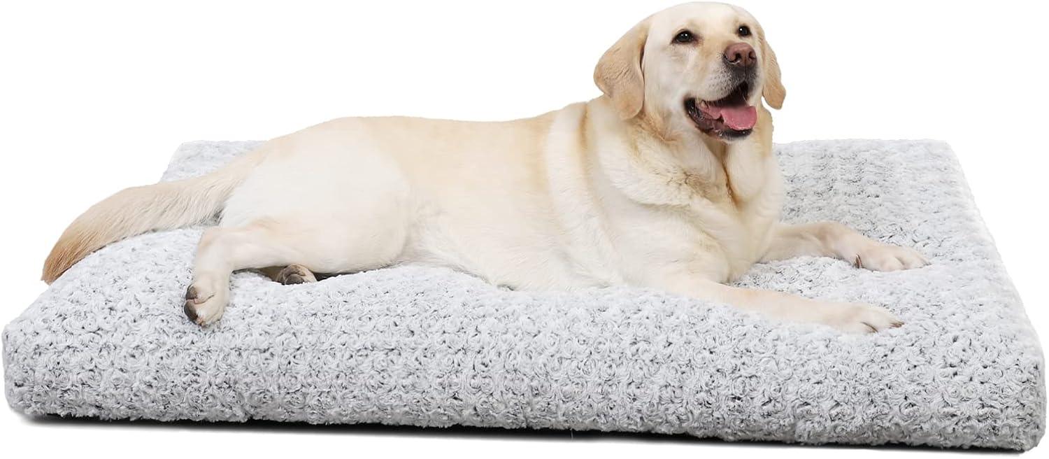 KSIIA Large Dog Bed Washable, Calming Dog Bed, | PetNestUK