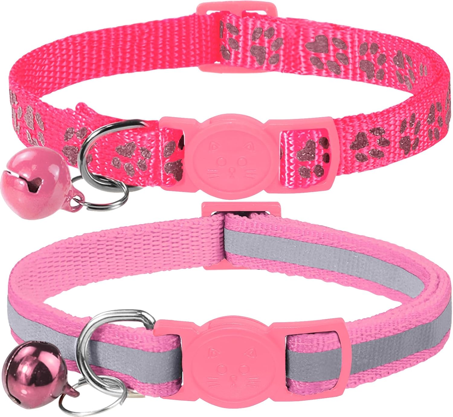 Taglory Reflective Cat Collar with Bell and | PetNestUK