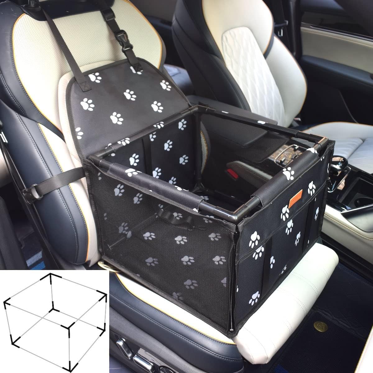 GoBuyer Waterproof Pet Dog Car Seat Booster | PetNestUK