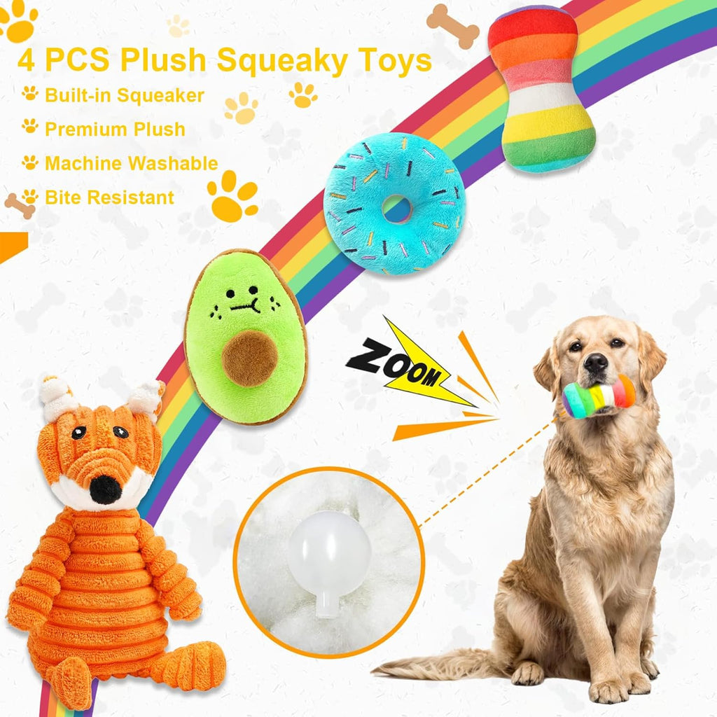 10 Pack Luxury Puppy Toys for Teething Small | PetNestUK
