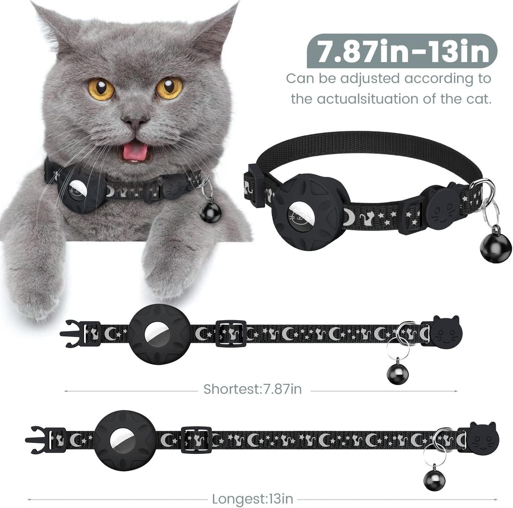 Simket Airtag Cat Collar, Refective Collar for | PetNestUK