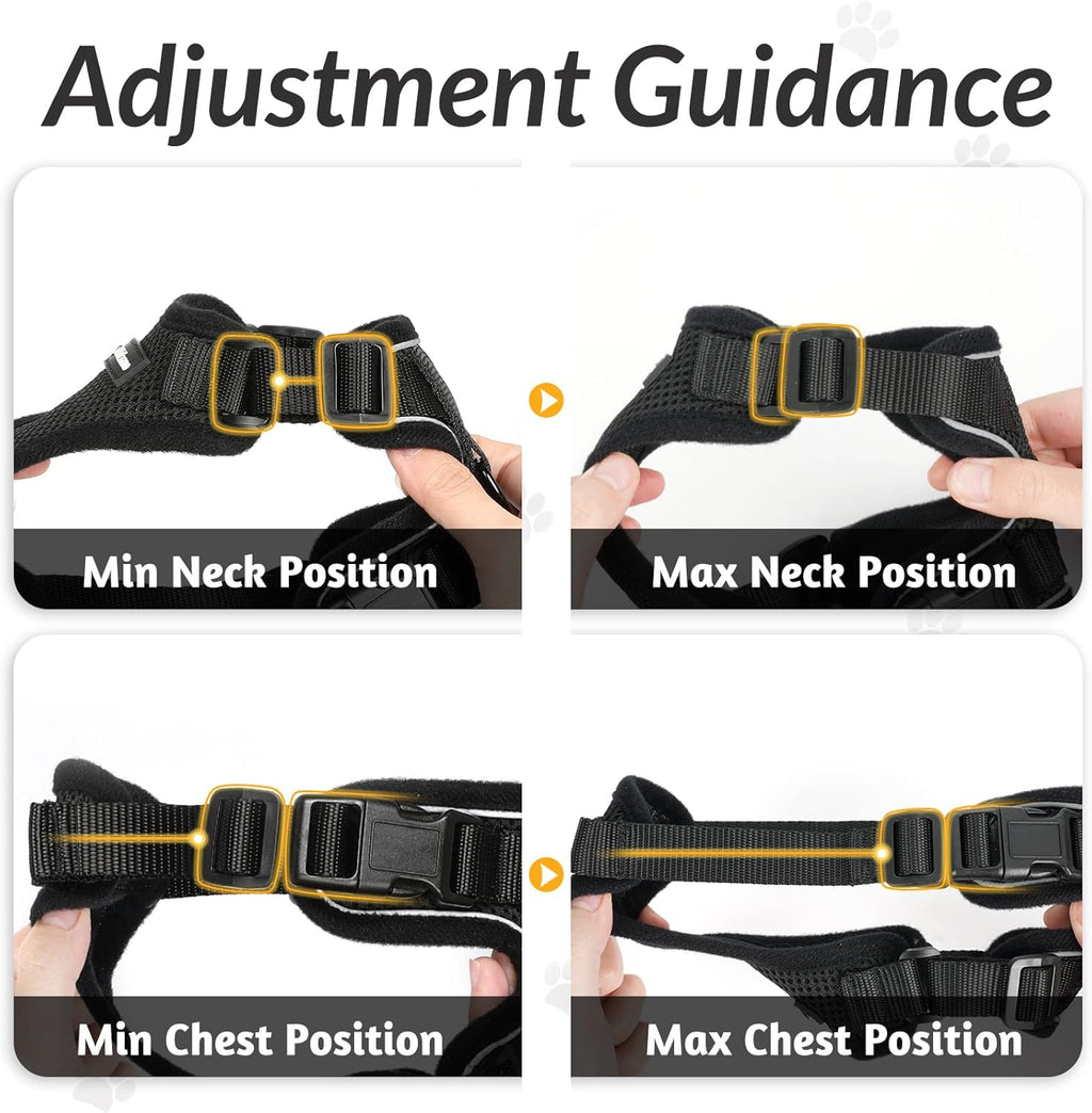 rabbitgoo Cat Harness and Lead Set, Escape Proof | PetNestUK