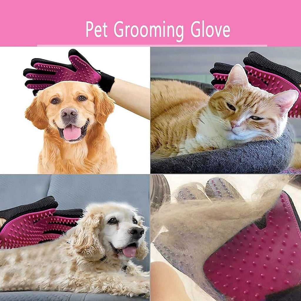 [Upgrade] Pet Dog Cat Grooming Glove,Gentle | PetNestUK
