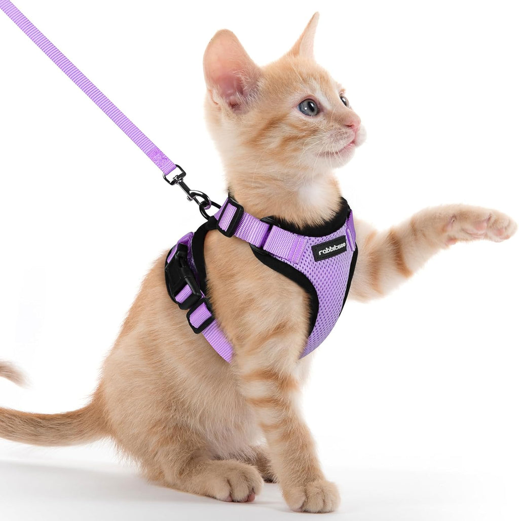 rabbitgoo Cat Harness and Lead Set, Escape Proof | PetNestUK