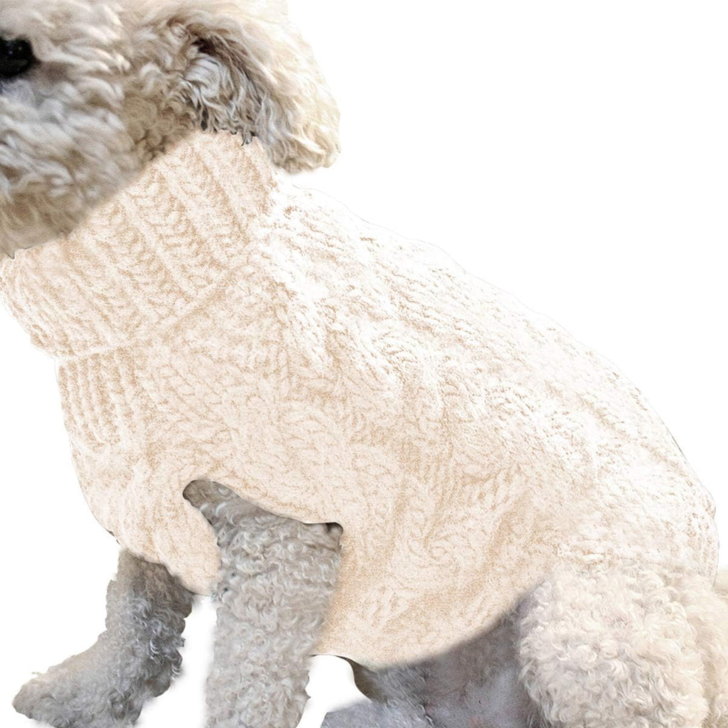 Knitted Turtleneck Jumper for Dogs and Cats