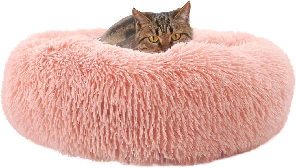 Enjamoy Plush Donut Pet Bed