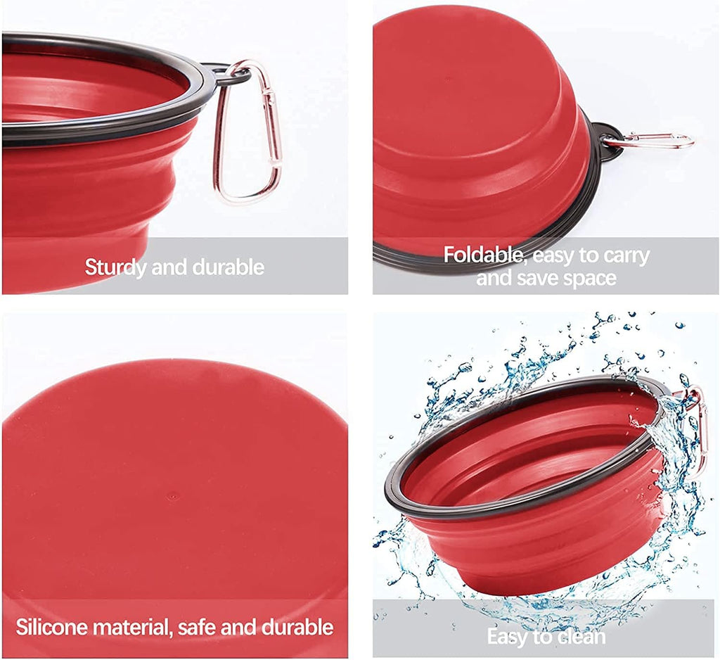 Collapsible Dog Bowl,Collapsible Dog Water Bowls | PetNestUK