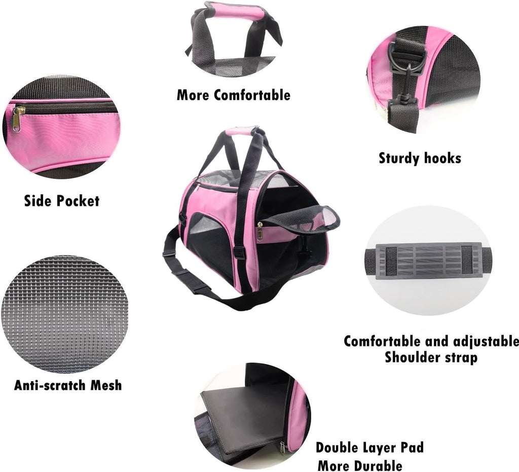 ZvoanSem Pet Carrier Bag,Small Cat Carrier | PetNestUK