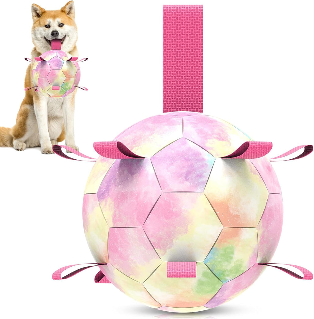 HETOO Dog Football with Grab Tabs