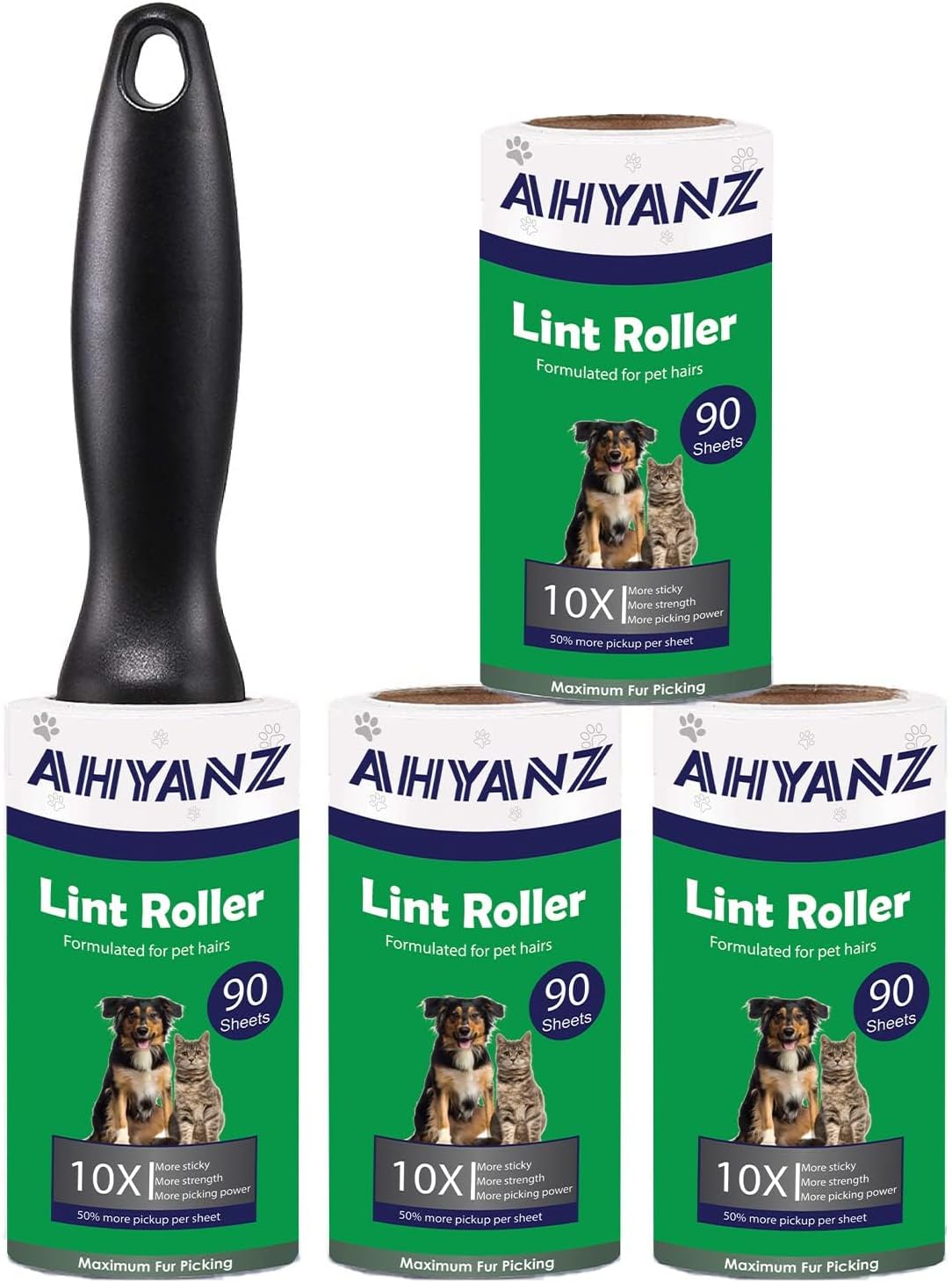 Lint Rollers Refills set 360 Sheets, Excellent | PetNestUK