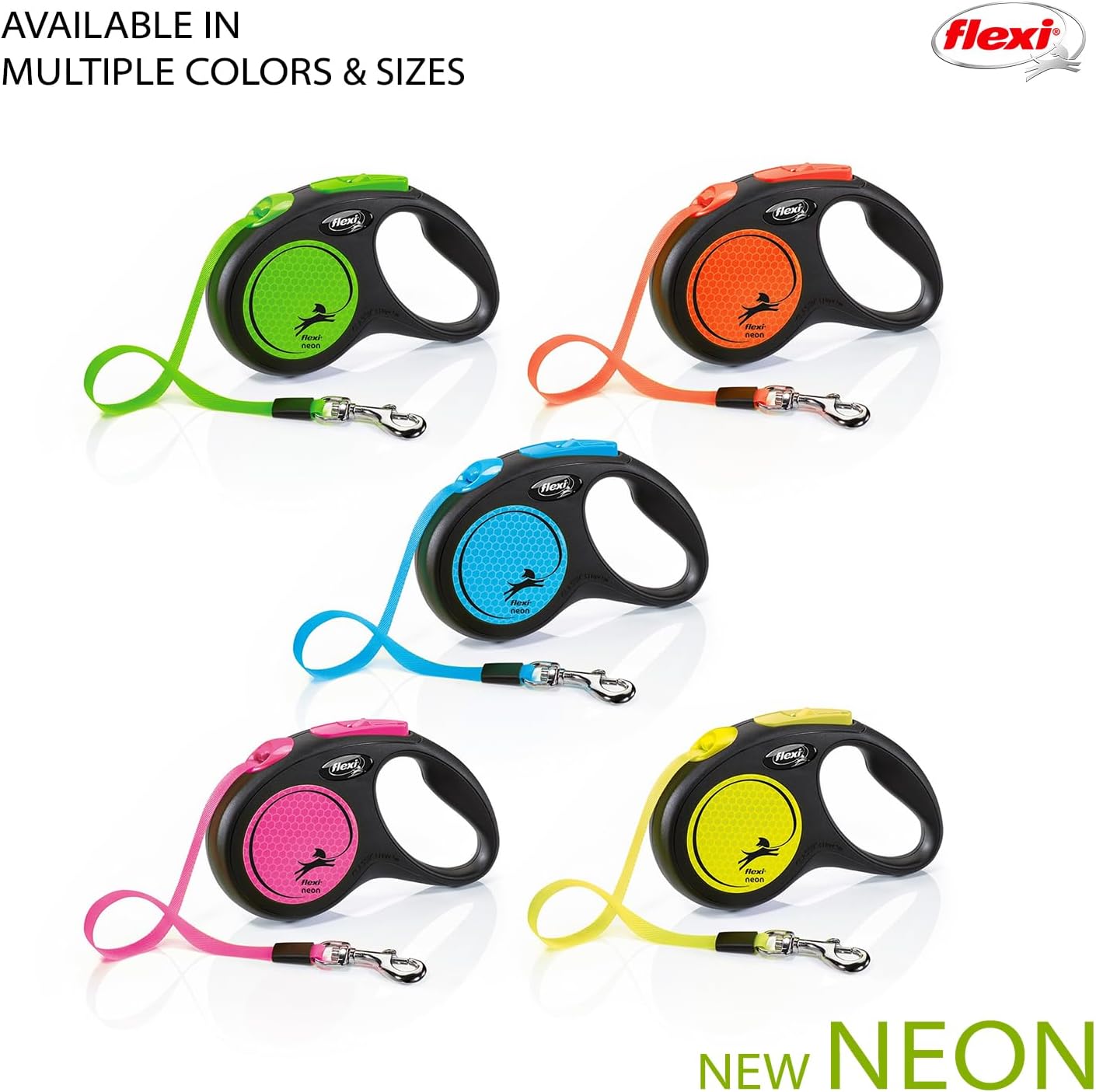 Flexi New Classic Tape Blue Large 8m Retractable | PetNestUK