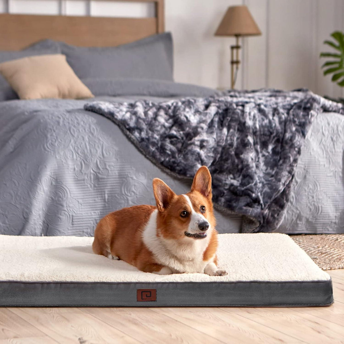 EHEYCIGA Foam Dog Mattress with Removable Cover