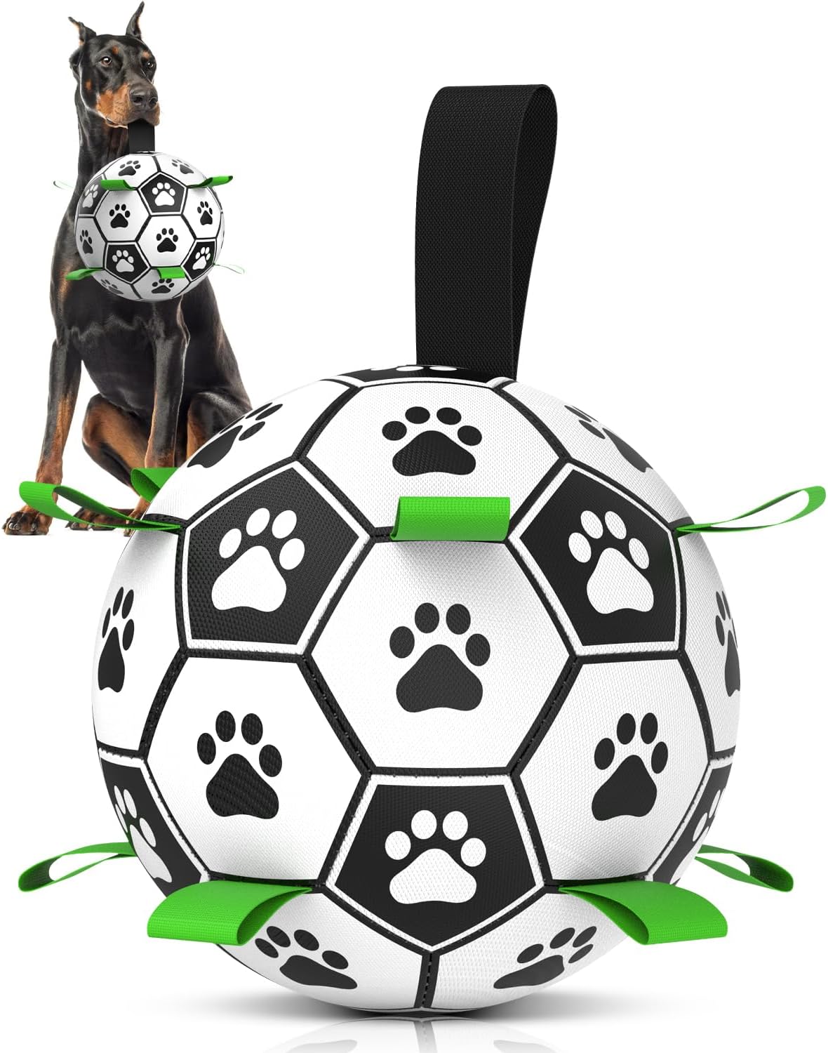 HETOO Interactive Dog Football Toys with Grab | PetNestUK