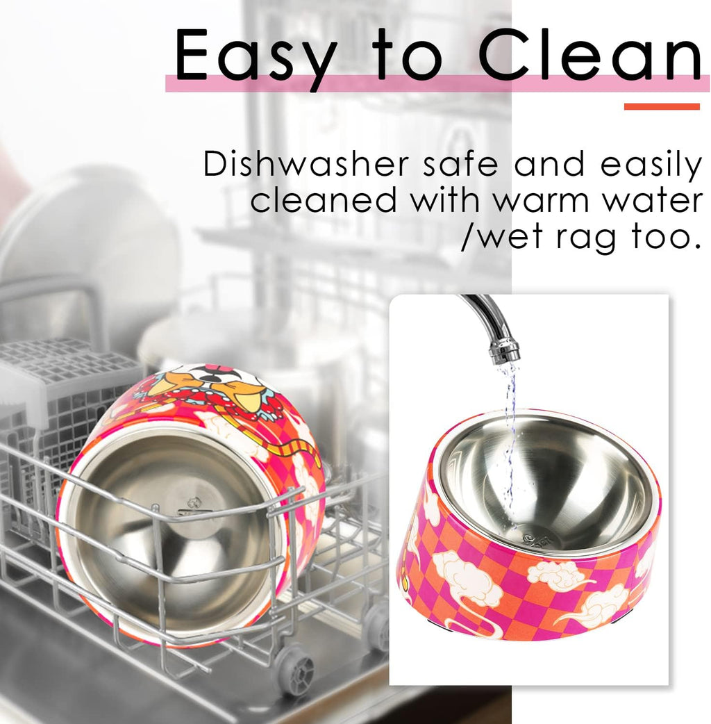 SuperDesign Mess Free 15° Slanted Bowl for Dogs | PetNestUK
