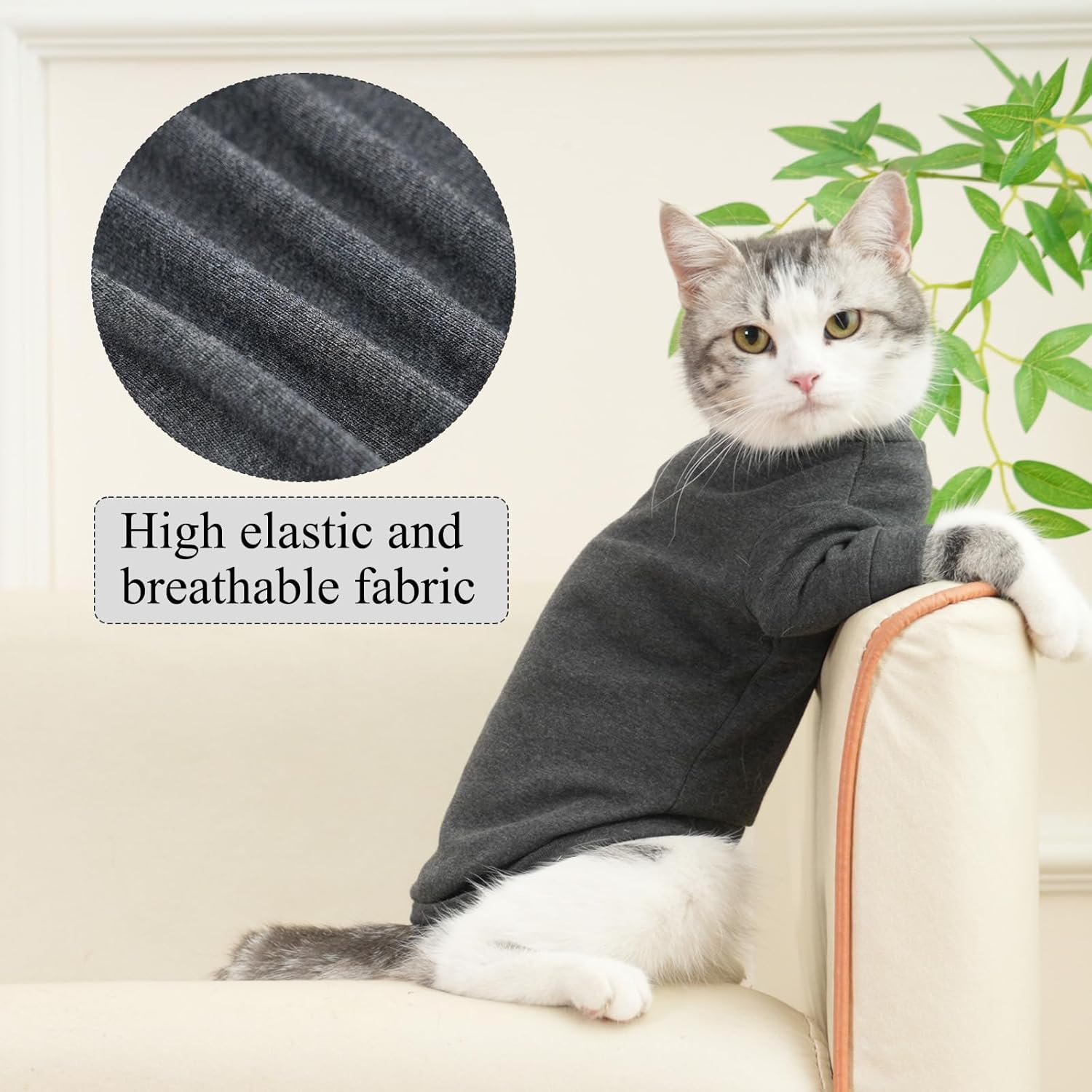 Cyponpy Cat Jumper Fleece Cat Clothing Winter | PetNestUK