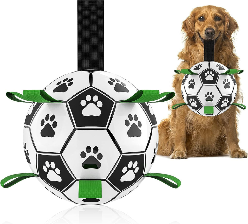 HETOO Dog Football with Grab Tabs