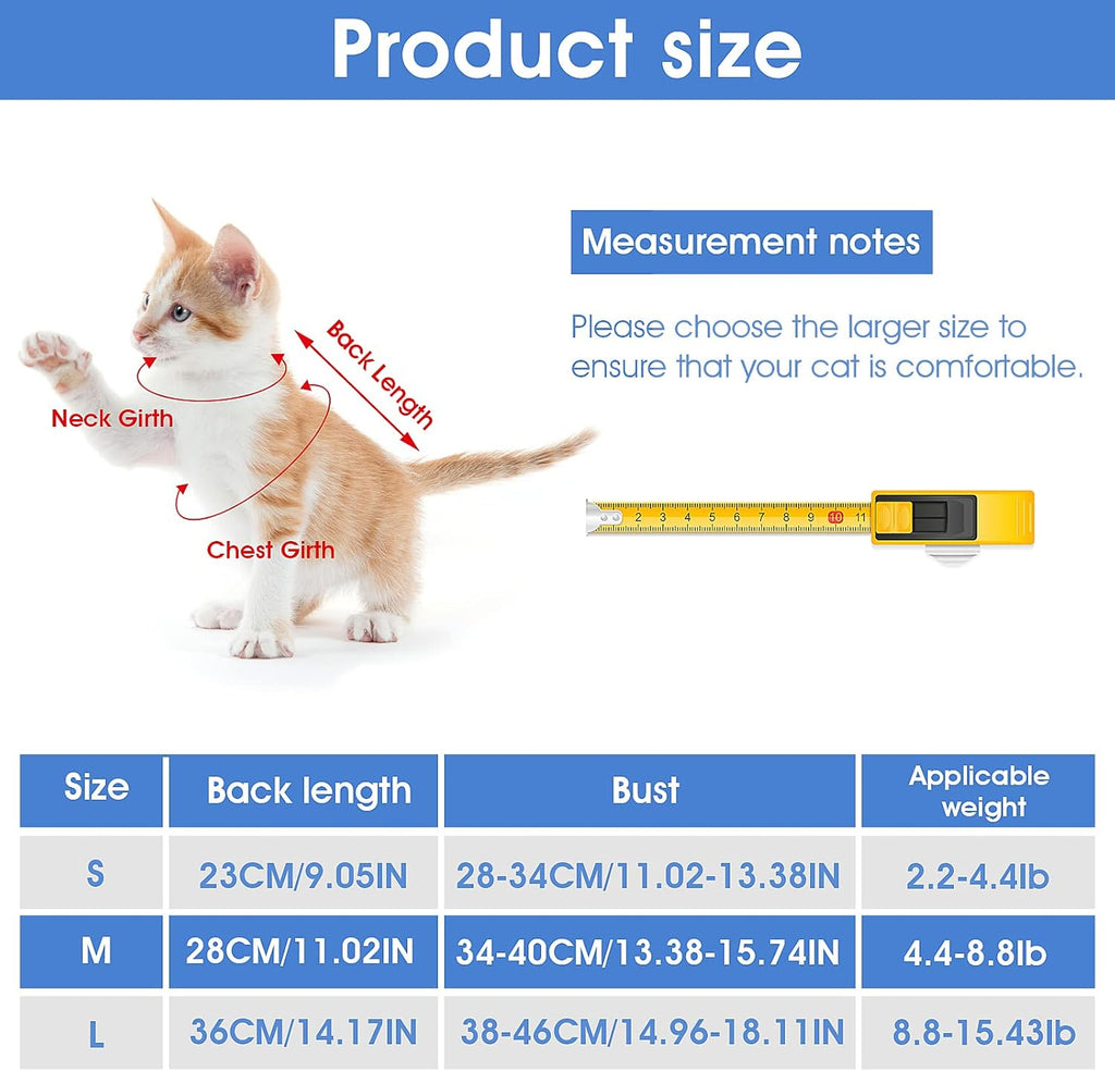 cobee Cat Professional Recovery Suit for | PetNestUK