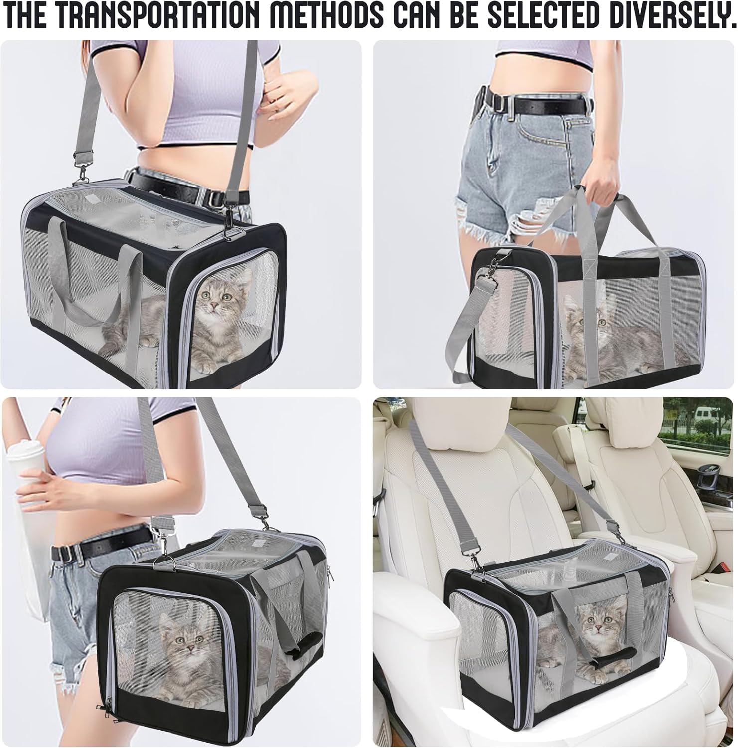 TIYOLAT Cat Carrier, Pet Carrier Airline | PetNestUK