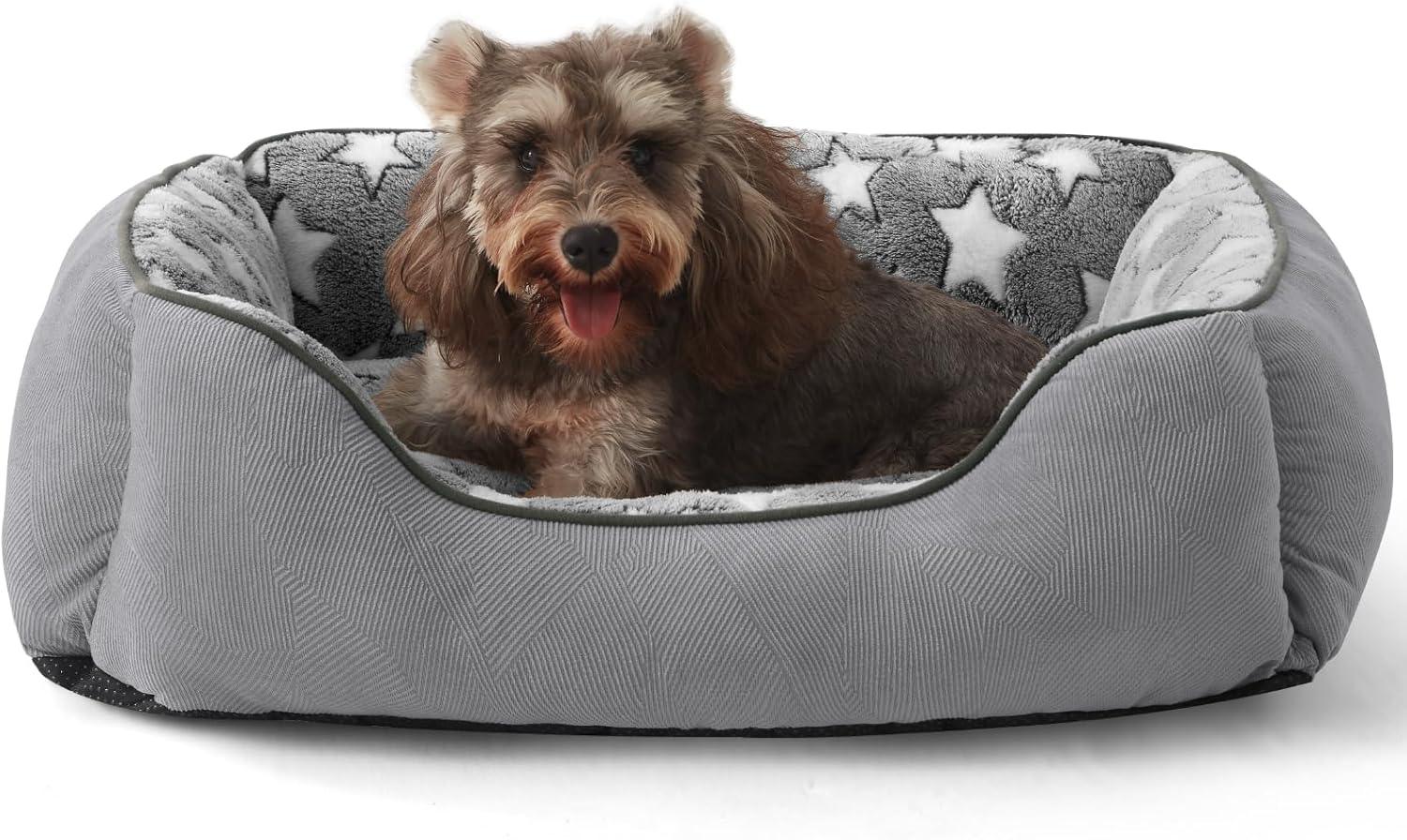 MIXJOY Dog Bed Washable, Super Soft Cosy Dog | PetNestUK