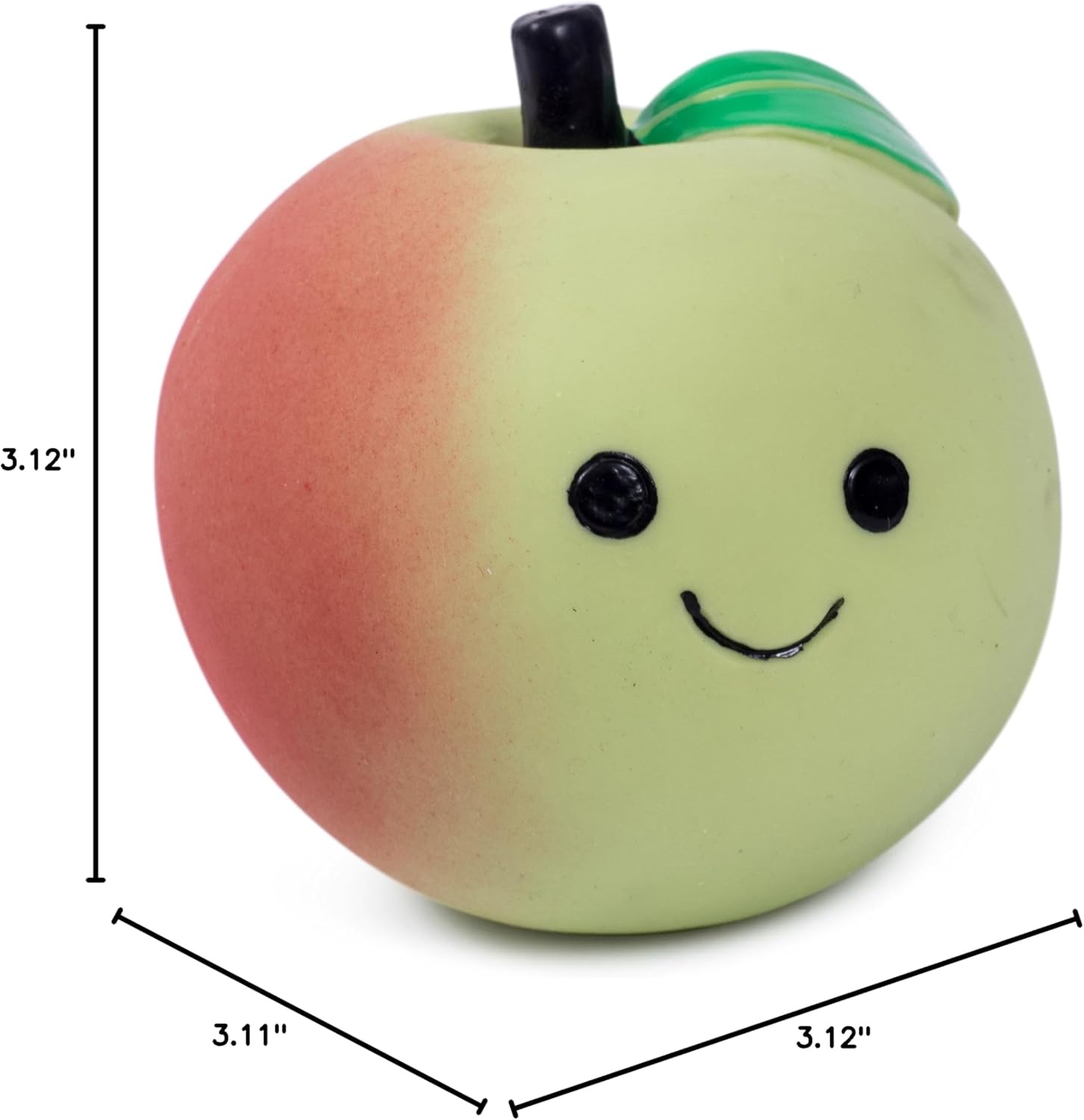 Petface Latex Apple Soft Chew Dog Toy, Large | PetNestUK