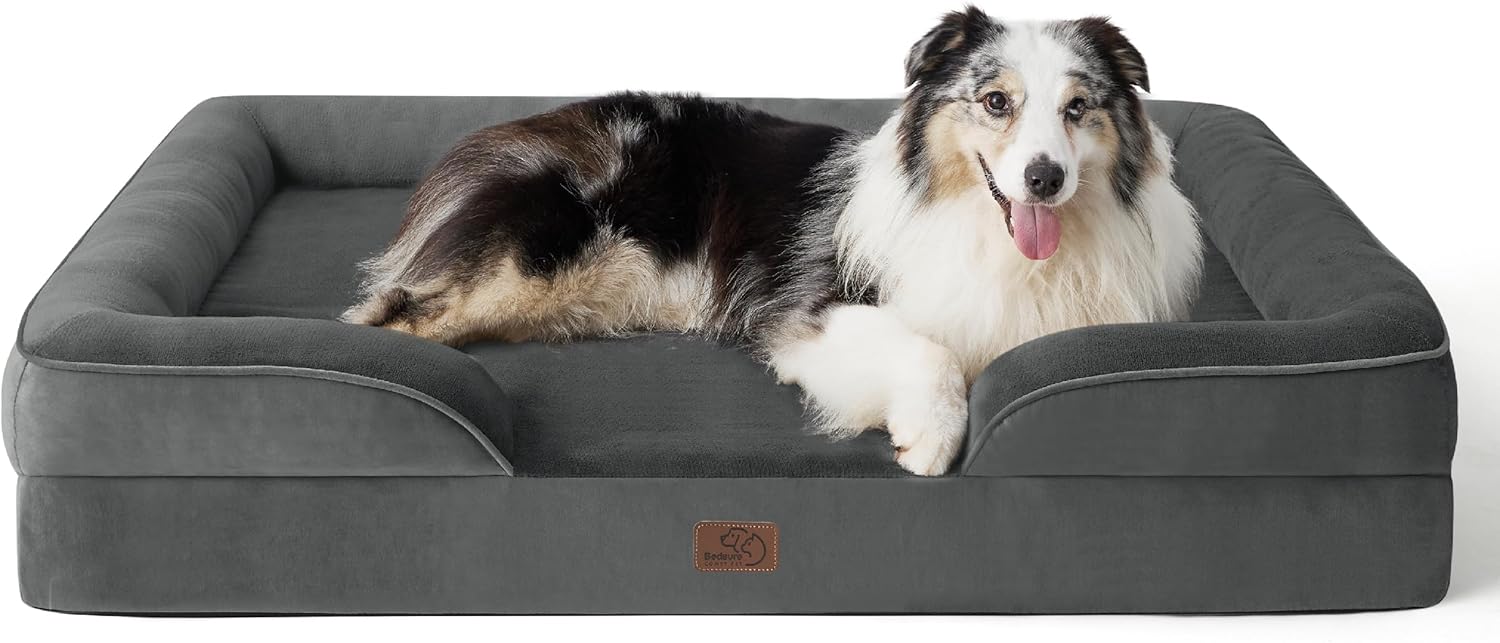 Bedsure Dog Sofa Bed Washable Orthopedic Dog | PetNestUK