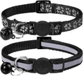 Taglory Reflective Cat Collar with Bell and | PetNestUK