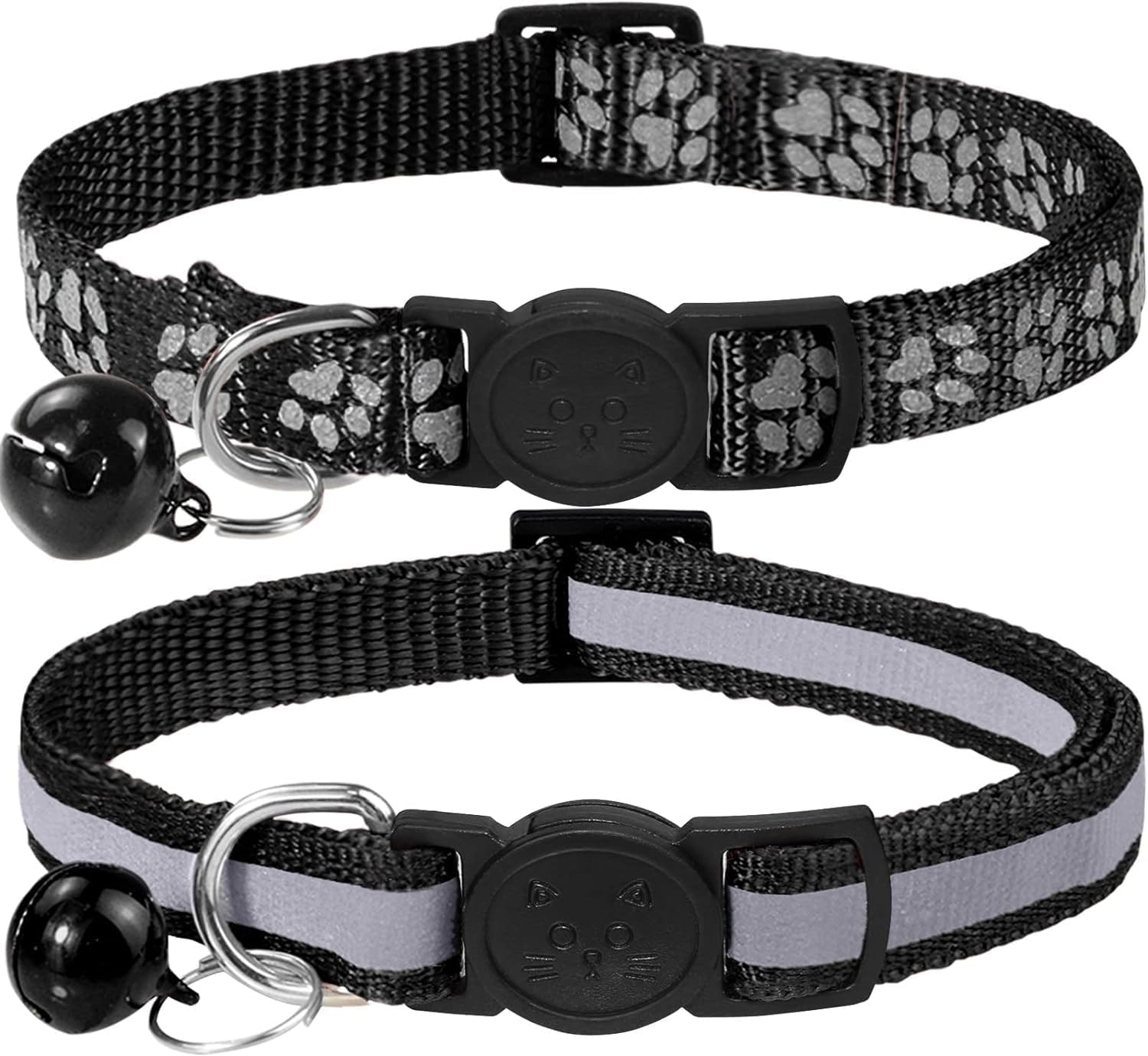 Taglory Reflective Cat Collar with Bell and | PetNestUK
