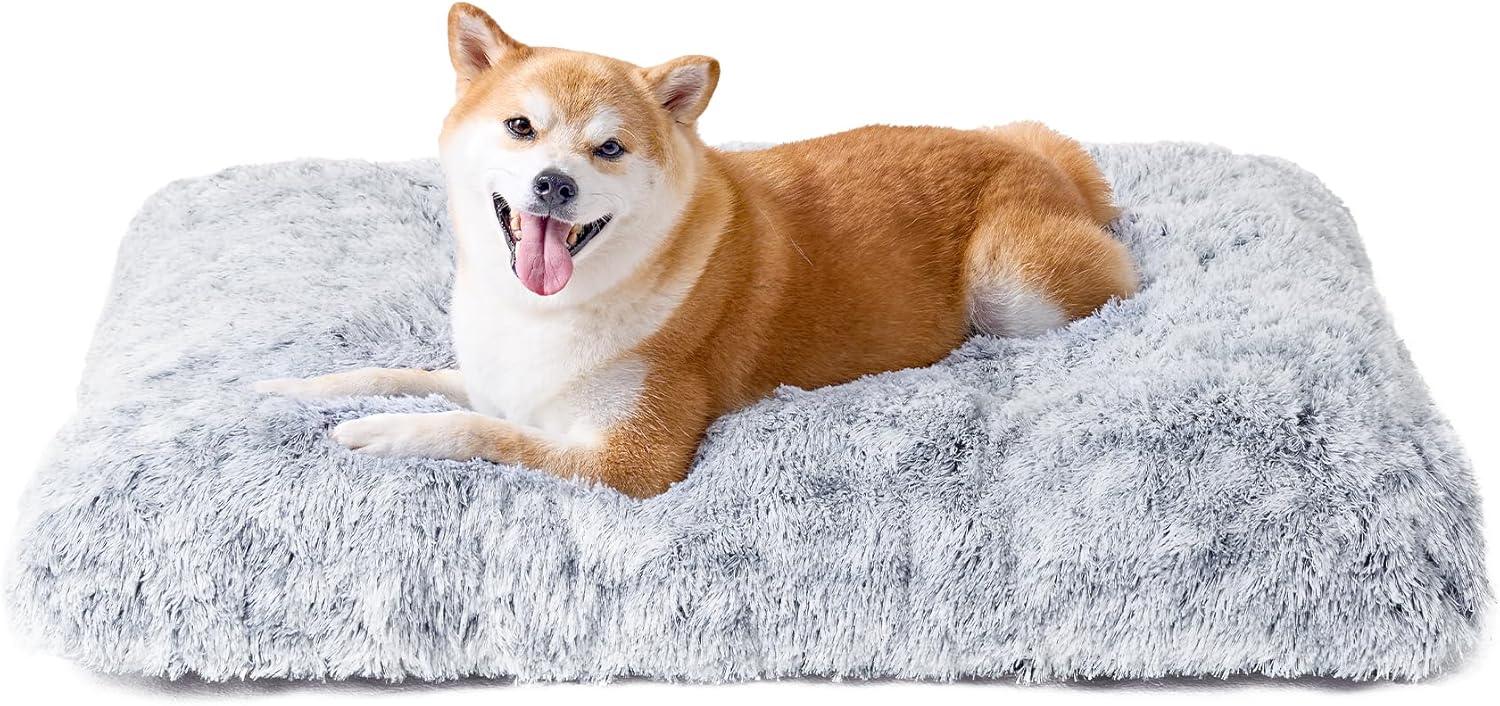 EHEYCIGA Calming Dog Bed Medium, Fluffy Anti | PetNestUK