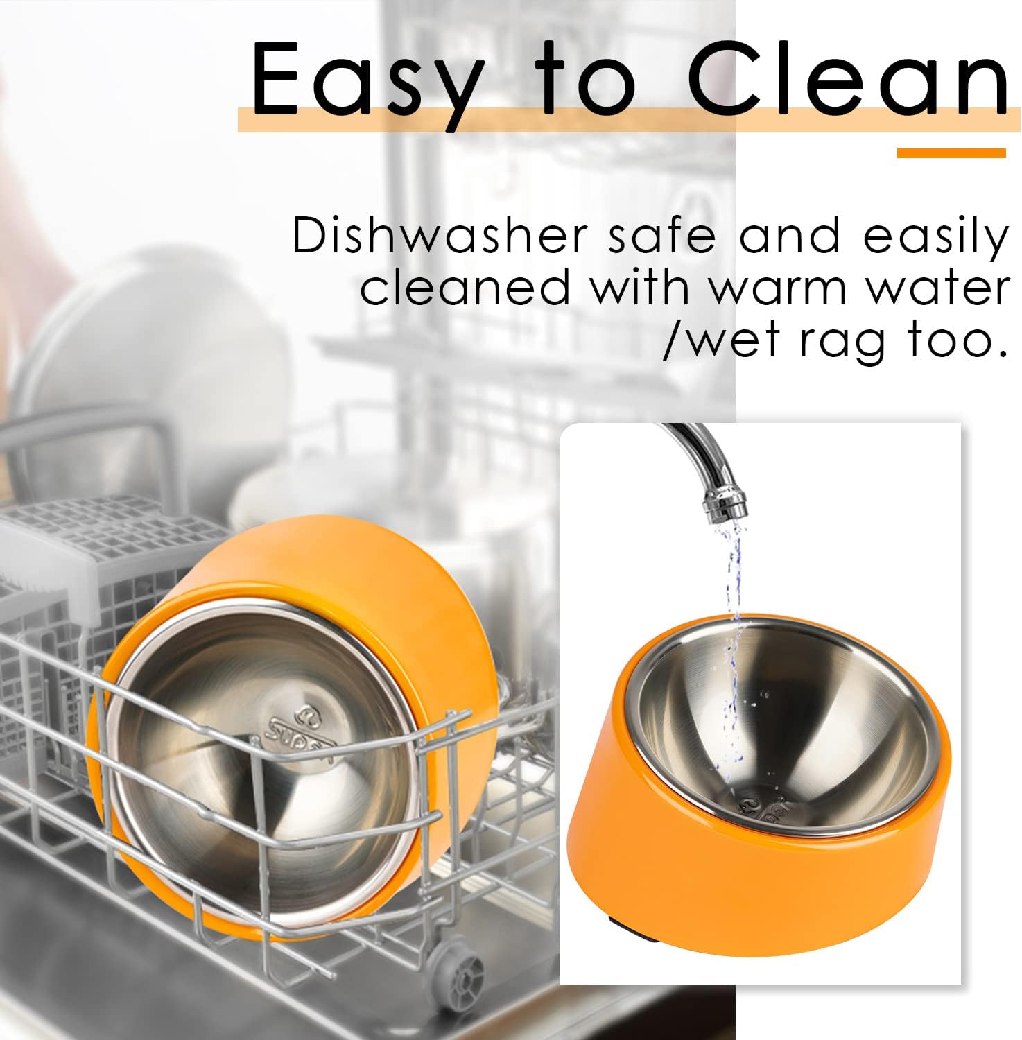 SuperDesign Mess Free 15° Slanted Bowl for Dogs | PetNestUK