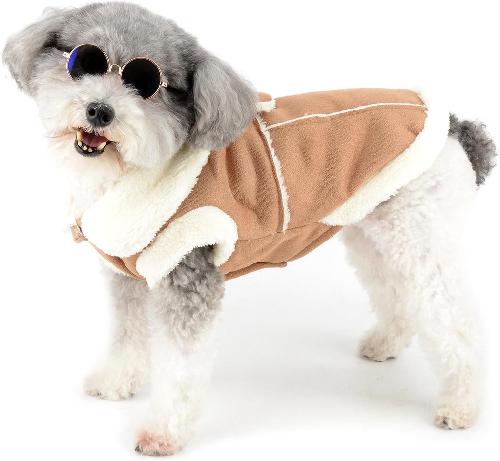 Zunea Dog Winter Coats for Small Dogs Cats | PetNestUK