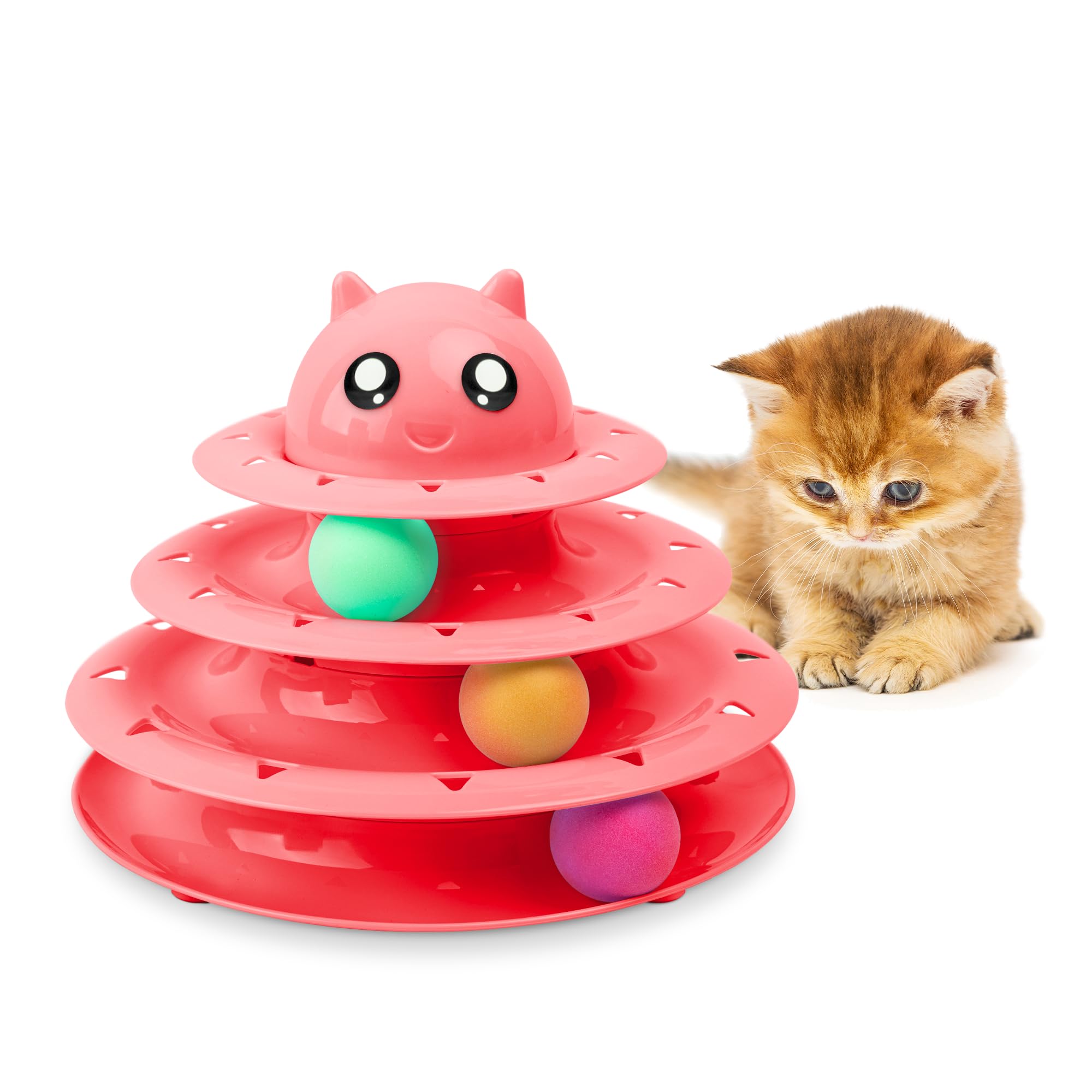 FurDreams Cat Roller Ball Toy Interactive | PetNestUK