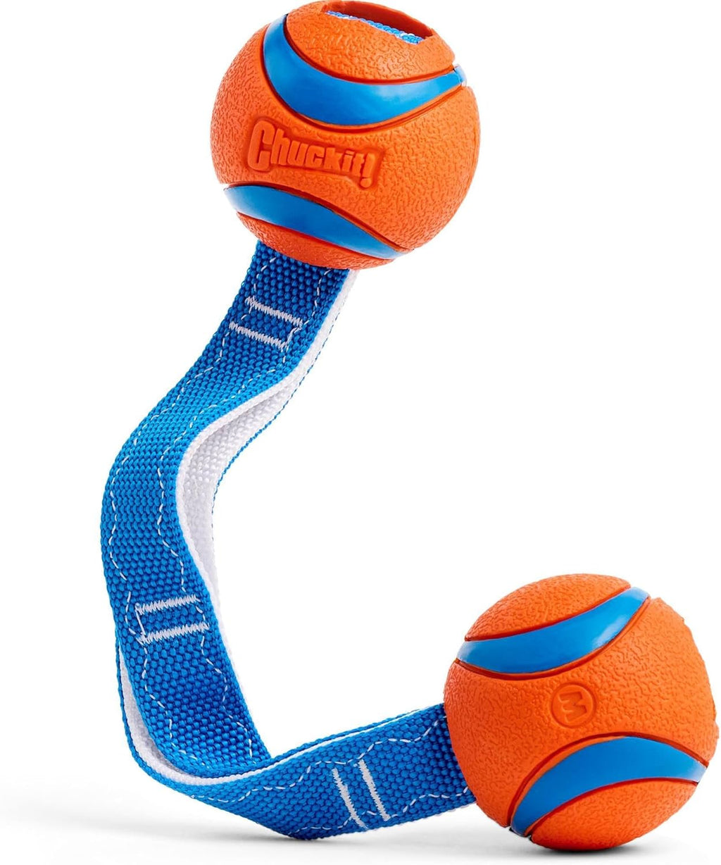 Chuckit! Ultra Tug Dog Toy With Rubber Ball Tug | PetNestUK