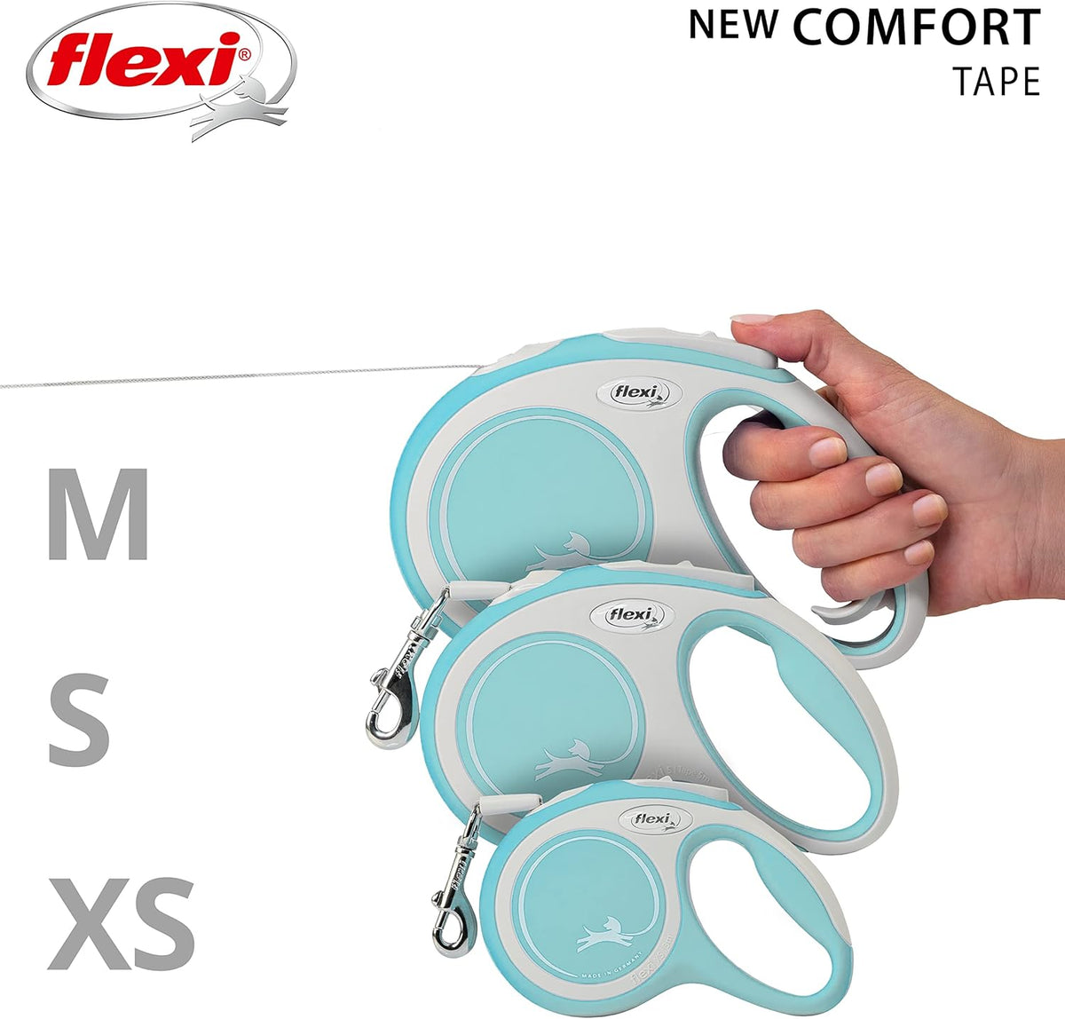 flexi New Classic Retractable Tape Dog Lead